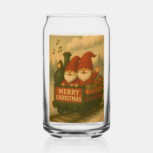 Whimsical Jolly Gnomes Musical Express Dosenglas (Rückseite)