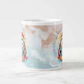 Whimsical Jumbo Penguin Storytelling Coffee Tea Mu Jumbo-Tasse (Vorderseite)