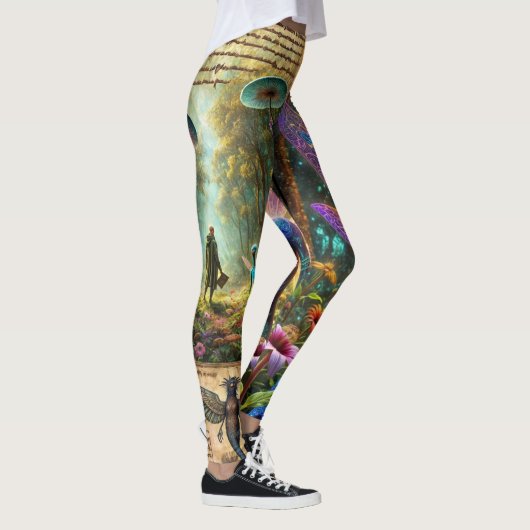 Whimsical Junk Journal Leggings (Rechts)