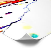 WHIMSICAL KAPITI ISLAND NZ Poster (Ecke)