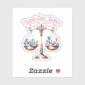 Whimsical Karma Aufkleber (Blatt)