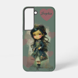 Whimsical Kawaii Fairy Tale Girl Samsung Galaxy Hülle