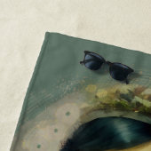 Whimsical Kawaii Fairy Tale Girl Strandtuch (Beispiel)