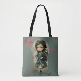 Whimsical Kawaii Fairy Tale Girl Tasche