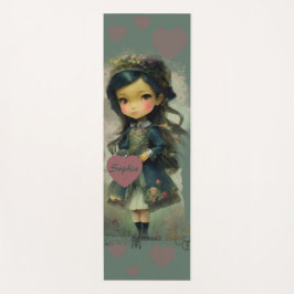 Whimsical Kawaii Fairy Tale Girl Yogamatte