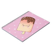 Whimsical Kawaii Popsicle Notebook Notizblock (Linke Seite)