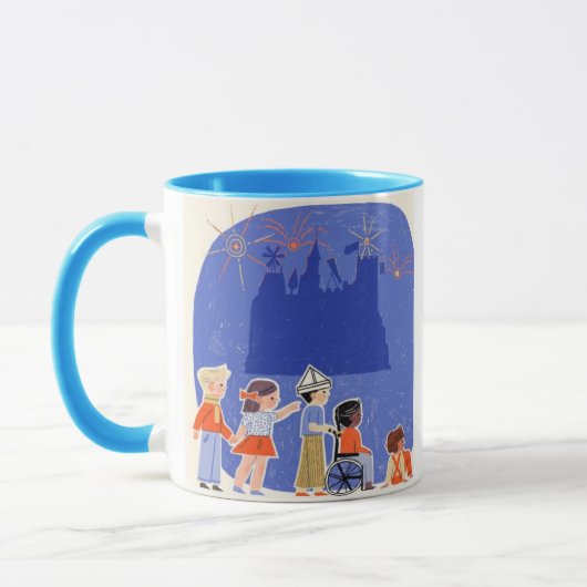Whimsical Kids Adventure Mug Tasse (Links)