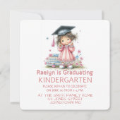 Whimsical Kindergarten Graduation Celebration  Einladung (Vorderseite)