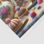 Whimsical Kittens Fantasy Tee Party Entdeckungsrei Seidenpapier (Ausschnitt)