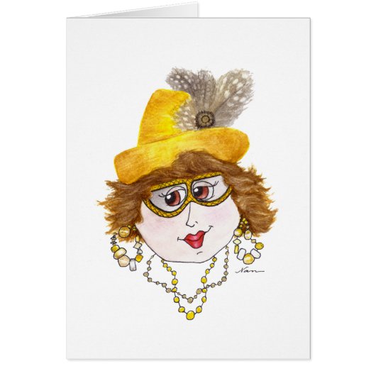 Whimsical Lady auf einer Meeresfrüchte-Diät (Vorne)