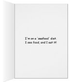 Whimsical Lady auf einer Meeresfrüchte-Diät (Innen (Rechts))