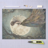 Whimsical Lady Decoupage Paper Seidenpapier (Handwerk)