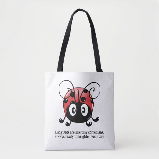 Whimsical Ladybug Garden Tasche - Tiny Comedians (Vorderseite)