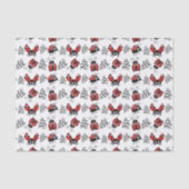 Whimsical Ladybugs and Squiggles Seidenpapier (Vorderseite)