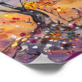 Whimsical Landscape Fantasy Wall Decoder Poster (Ecke)