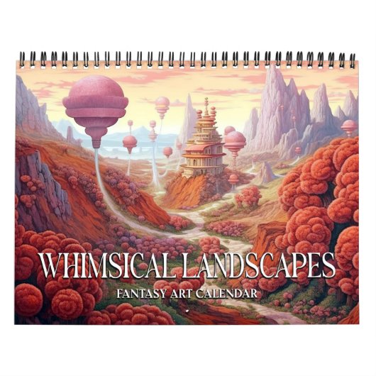 Whimsical Landscapes 2026 3 Kalender (Titelbild)