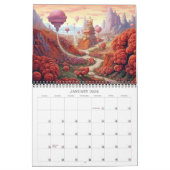 Whimsical Landscapes 2026 3 Kalender (Jan 2026)