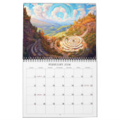 Whimsical Landscapes 2026 3 Kalender (Feb 2026)