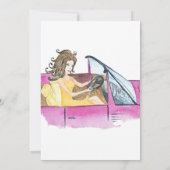 Whimsical Las Vegas Wedding Foto Save The Date (Rückseite)