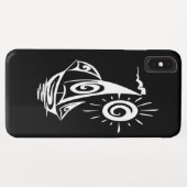 Whimsical Lazy Case-Mate iPhone Hülle (Rückseite (Horizontal))