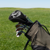 Whimsical Lazy Golf Headcover (In SItu)