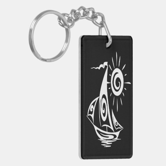 Whimsical Lazy Schlüsselanhänger (Vorderseite links)