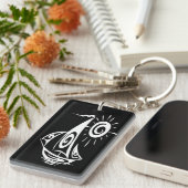 Whimsical Lazy Schlüsselanhänger (Vorderseite rechts)