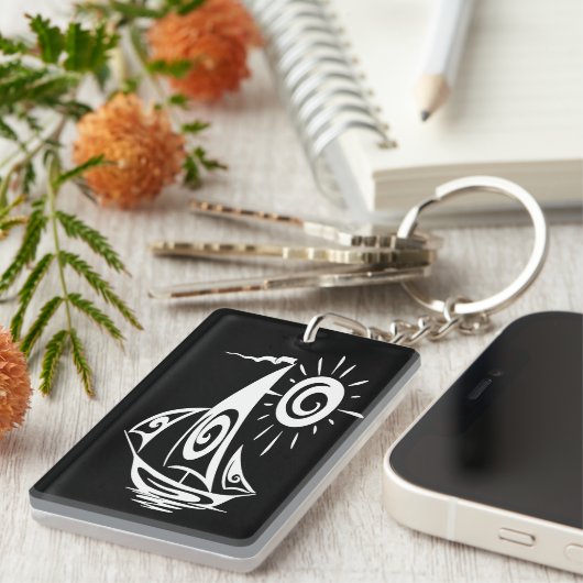 Whimsical Lazy Schlüsselanhänger (Vorderseite rechts)