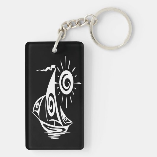 Whimsical Lazy Schlüsselanhänger (Rückseite)