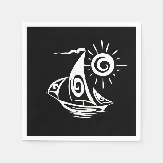 Whimsical Lazy Serviette (Vorderseite)