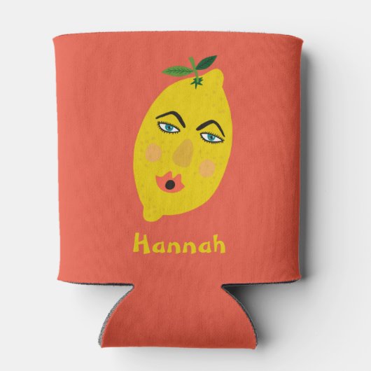 Whimsical Lemon CUSTOMIZE IT Dosenkühler (Rückseite)