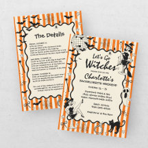 Whimsical Let's Go Hexen Halloween Junggesellinnen