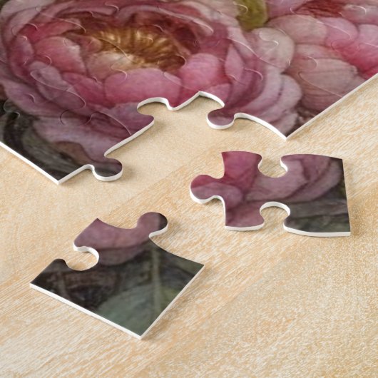 Whimsical Liebe Personalisierte Maus Ehepaar Hochz Puzzle (Seite)