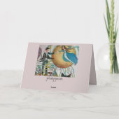 Whimsical Liebhaber der Fliegerei Karte (Rückseite)