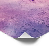 Whimsical Lila Quill Book Signing Event Poster (Ecke)