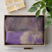 Whimsical Lila Regal Spider Art Seidenpapier (Geschenk)