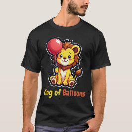 Whimsical Lion Balloon T - Shirt - Playhaft und kü