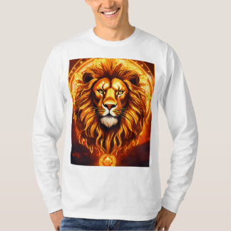 Whimsical Lion Dreamscape T-Shirt
