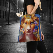 Whimsical Lion Leo Spirit Guide Girls Fantasy Tasche