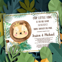 Whimsical Lion Party | Dusche per Post