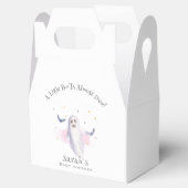Whimsical Little Boo Halloween Baby Dusche Geschenkschachtel (Geöffnet)