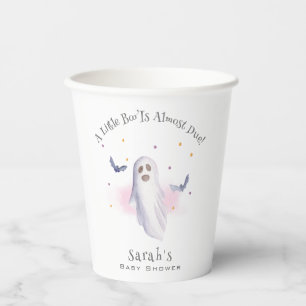 Whimsical Little Boo Halloween Baby Dusche Pappbecher