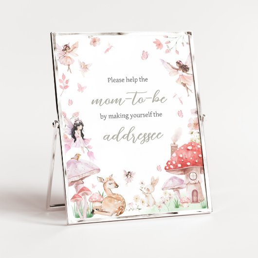 Whimsical Little Fairy Envelope Poster