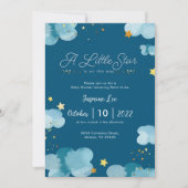 Whimsical Little Star Baby Dusche Einladung (Vorderseite)