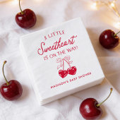 Whimsical Little Sweetheart Baby Shower Serviette
