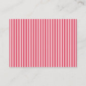 Whimsical Little Sweetheart Diaper Raffle Begleitkarte (Rückseite)