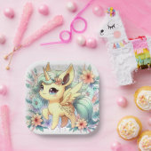 Whimsical Little Unicorn Baby Dusche Pappteller (Party)