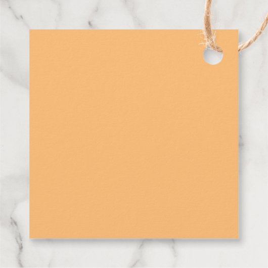 Whimsical Llama Geschenktag Geschenkanhänger (Rückseite)