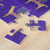 Whimsical Llamas Happy Hanukkah 20"x20" Puzzle (Seite)