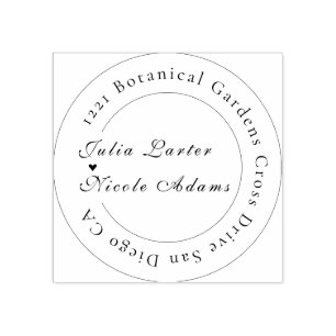 Whimsical Luxus Elfenbein Blumenstrauß Hochzeit Gummistempel